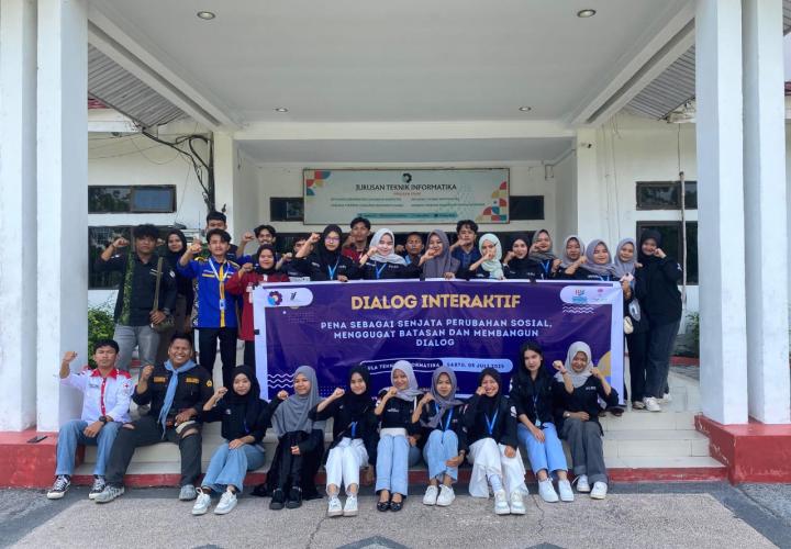 UKM Jurnalistik Bengkalis Gelar Dialog, Suarakan Perubahan Sosial di Kampus