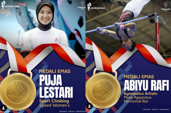 Bangga! Atlet Riau Borong Medali di SEA Games Thailand 2025