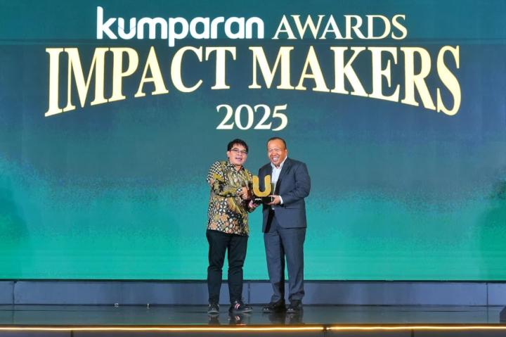 Dorong Ekonomi Rakyat Berkelanjutan, BRI Sabet Impactful Grassroots Award