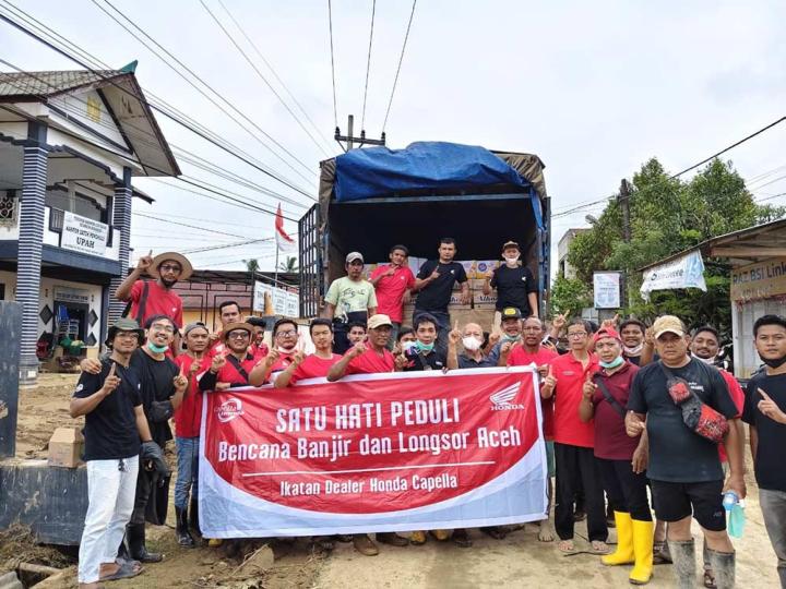 Capella Honda Hadir untuk Korban Bencana Sumatera, Servis Motor dan Bantuan Disalurkan