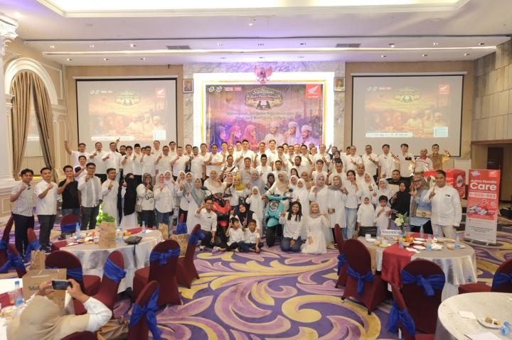 Capella Honda Riau Gelar Bukber Bersama Konsumen Loyal, Hadirkan Tausiah dan Doorprize
