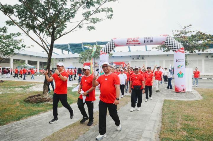 Semarak HUT RI, PTPN IV Regional III Gelar Donor Darah hingga Fun Run