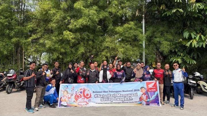 Harpelnas 2026, Capella Honda Riau Pererat Kebersamaan dengan Konsumen Loyal