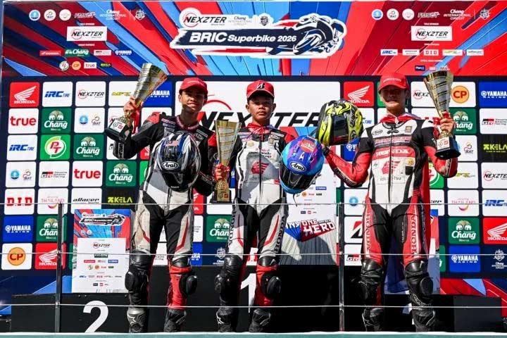 Resky Yusuf Sabet Dua Podium di Thailand Talent Cup 2026, Abimanyu Kokoh di Puncak