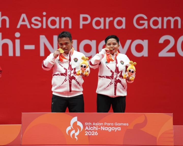 Subhan/Rina Marlina Pertahankan Emas Asian Para Games 2026 Usai Kalahkan China