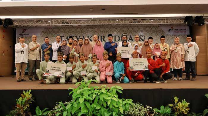 Tiga Tahun Alih Kelola, PHR Gelar Tasyakur, Doa dan Santunan Anak Yatim