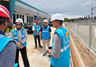 Iyeth Bustami Tinjau GI Buruk Bakul, PLN Rampungkan Persiapan Kabel Listrik Bawah Laut