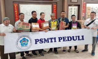 Aksi Kemanusiaan PSMTI Riau, Bantuan Sekolah Dharma Loka Dikirim ke Solok