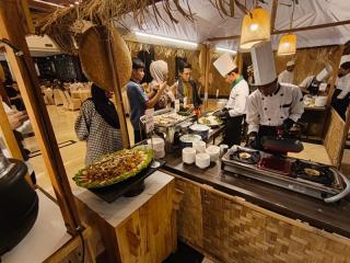 Dapur Kampung Ramadan Kembali Hadir di Grand Elite Pekanbaru, Ada Donasi untuk Dhuafa