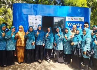 TP PKK Siak Tertarik Program Waste Station Pekanbaru, Sampah Bisa Bernilai Ekonomi