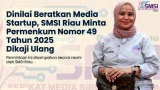 SMSI Riau Soroti Permenkum 49/2025, Biaya Pelaporan Tahunan PT Dinilai Mengancam Media Lokal