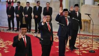 Reshuffle Kabinet, Jokowi Lantik Tiga Menteri Jelang Berakhir Masa Jabatannya