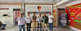 DPC PKB Kampar Laporkan Lukman Edi ke Polres Kampar