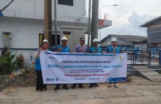 Dukung Sektor Kemaritiman, PLN Resmi Pasok Listrik Shore Connection KPLP Tanjung Uban