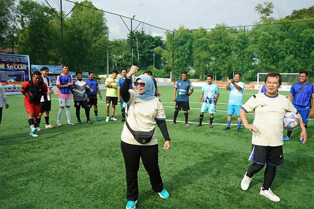 Mini Soccer HUT ke-23 PT Thoyibatul Rizki